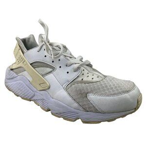 Nike Air Huarache All White Platinum Monochrome Runners 2016 318429-111 US 13
